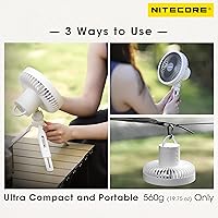 Nitecore NEF10 Multifunctional Portable Electric Fan — image 6