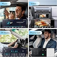AINAVI RM 6.9-Inch Single Din Android 13 Car Stereo — image 4