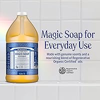 Dr. Bronner’s Pure-Castile Magic Liquid Soap Peppermint 64oz — image 2