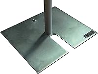 OnlineEEI 8 Foot Tall Fixed Height Portable Pipe and Drape Backdrop Kit 8ft x 10ft — image 2