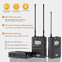 Comica CVM-WM200A Wireless Lavalier Microphone System — image 5