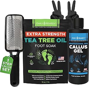 Daily Remedy Foot Callus Remover Gel Set, 8oz Review