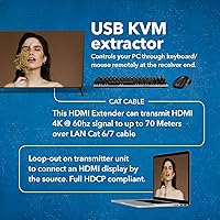 OREI EX-230PRO-KVM HDMI Over Ethernet Extender — image 4