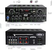 Pyle PTA24BT 2-Channel Bluetooth Karaoke Amplifier — image 2