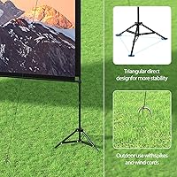 VISULAPEX 120-inch Projector Screen with Stand — image 9
