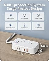 KWRNVO 7-in-1 Power Strip with 65W PD USB-C Charging — image 7