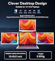 FOPO 15.6″ Laptop Screen Extender Monitor — image 6