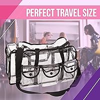 Casemetic Clear Tote Travel Bag with 6 External Pockets — image 5