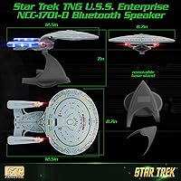 FAMETEK Star Trek U.S.S. Enterprise 1701-D Bluetooth Speaker — image 2
