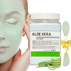 Ouhans Aloe Vera Jelly Mask Powder 23 Fl Oz Review
