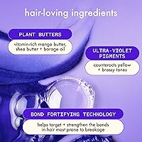 amika Bust Your Brass Cool Blonde Strength Repair Shampoo 11.2oz — image 5