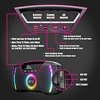 QFX BT-ZX35 Bluetooth Speaker — image 5