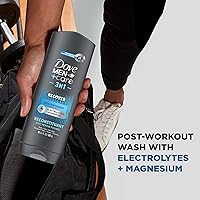 Dove Men+Care Post-Workout 3-IN-1 Body + Face + Hair Wash with Peppermint, 18 oz (4 Count) — image 4