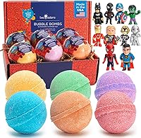 Two Sisters Superhero Bath Bombs for Kids (6 Pack) — image 1