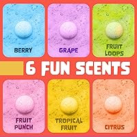 Two Sisters Superhero Bath Bombs for Kids (6 Pack) — image 4