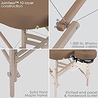 EarthLite Spirit Premium Portable Massage Table Package 30″ Amethyst — image 5