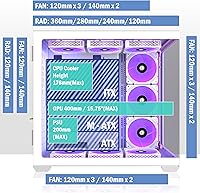 ANSAITE W9 Mid-Tower Gaming PC Case — image 6