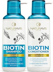 Naturavis Biotin Shampoo and Conditioner Set with Castor Oil Review