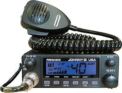 President Johnny III 40-Channel CB Radio