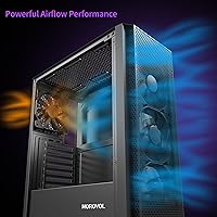 MOROVOL P5 ATX Mid Tower Gaming PC Case — image 3