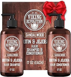 Viking Revolution Sandalwood Shampoo and Conditioner Set 17oz Review