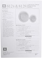 JBL 8128 In-Ceiling Loudspeaker (4-Pack) — image 8