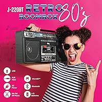 QFX J-220BT Boombox — image 2