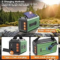 RAOUOEN 30000mAh Emergency Weather Radio — image 4