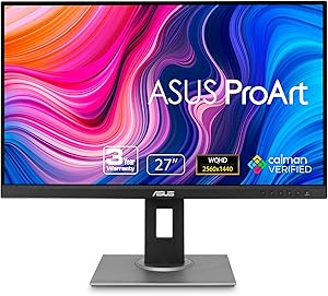 ASUS ProArt Display PA278QV 27” Monitor