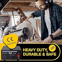 ELC T Series 1000 Watt Voltage Converter Transformer — image 6