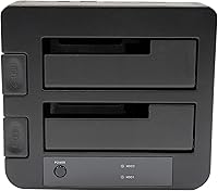 StarTech Dual-Bay USB 3.0 / eSATA to SATA Hard Drive Docking Station — image 3