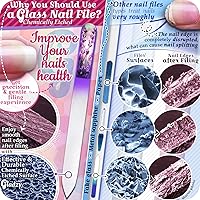 Gladzy Genuine Czech Glass Nail File Set — image 6