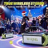 W-KING D8 Bluetooth Speaker — image 4
