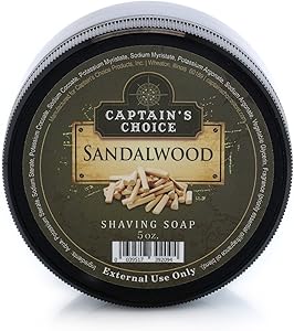Captain's Choice Sandalwood Shaving Soap 5oz Review