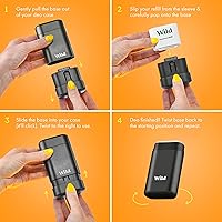 Wild Refillable Deodorant Starter Kit - Black Case with Fresh Cotton & Sea Salt, Ocean Mist & Thunderstorm Scents — image 5