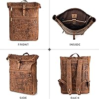 BERLINER BAGS Utrecht XL Vintage Leather Backpack — image 7