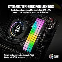 Corsair Vengeance RGB DDR5 96GB (4x24GB) 6400MHz CL32 Memory Kit — image 4