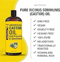 Seven Minerals Pure Jamaican Black Castor Oil 32oz — image 4