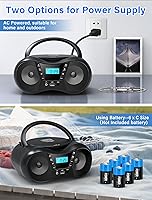 Greadio CD-X9B Boombox Bluetooth CD Player — image 6