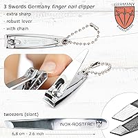 3 Swords Germany 6-Piece Manicure Pedicure Grooming Kit - Snake — image 4