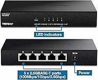 TRENDnet TEG-S350 5-Port Unmanaged 2.5G Switch — image 9