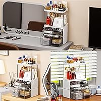 Yieach Acrylic Makeup Organizer with Drawers — image 2