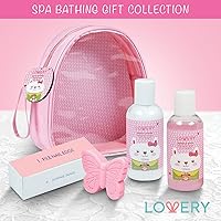 LOVERY Birthday Gifts for Girls 5pc Bubble Bath Spa Set — image 5