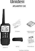 Uniden Atlantis 155 Handheld VHF Marine Radio — image 4