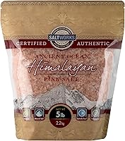 SaltWorks Ancient Ocean Himalayan Pink Salt, Coarse Grain, 5 lb Bag — image 1