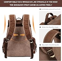 HuaChen M80 Brown Leather Backpack — image 5