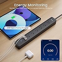 GHome Smart Plug Power Strip with 6 Outlets & 3 USB Ports — image 5