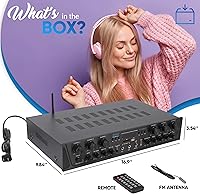 Pyle PTA66BT Bluetooth Home Audio Amplifier — image 7