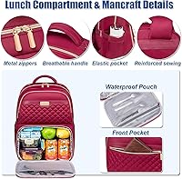 Weitars Insulated Lunch Backpack with Cooler for 15.6-inch Laptop — image 7