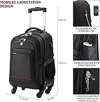 Star Cloud 4-Wheel Rolling Backpack 45L — image 5